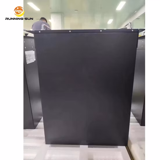 5kwh 6000 ciclos 48V 100ah 200ah 300ah recargable LiFePO4 batería de iones de litio banco de energía solar montado en bastidor