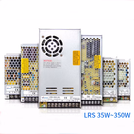 35W SMPS Salida única CA 220V a CC 5V 12V 24V 36V 48V CC LED Fuente de alimentación conmutada con CE, RoHS (LRS-35)