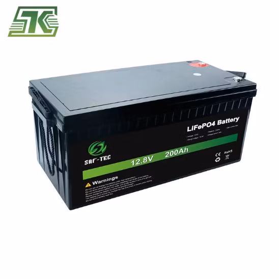 Batería de litio LiFePO4 recargable de iones de litio de alta calidad 12V 100ah